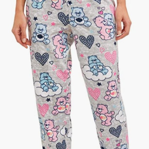 Women's Care Bears Cuffed Jogger Sleep Pant Size 2XL 18W-20W - Picture 4 of 6